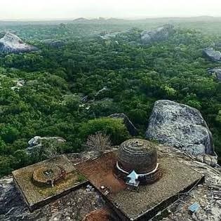 Kudumbigala Monastery in eastern Sri Lanka