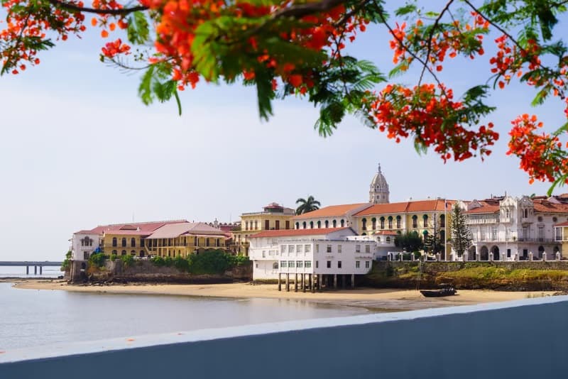 Historic Galle Fort beside the Indian Ocean