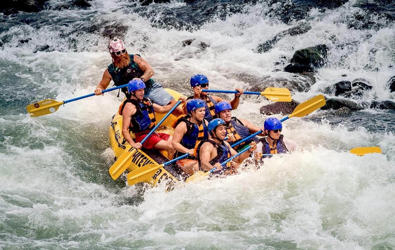 White-water rafting adventure in Kitulgala