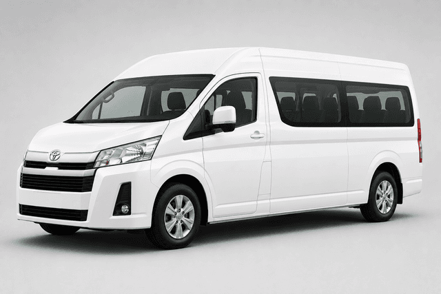 Van 8 airport transfer vehicle